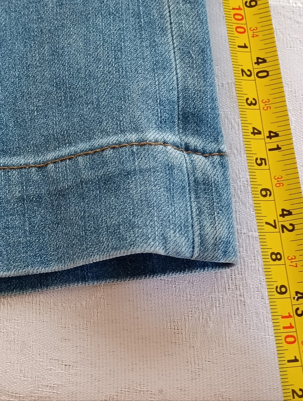 NWT Soft Surrounding High-Rise Wide Leg Jeans in Light Blue Size 14 - Picture 15 of 17